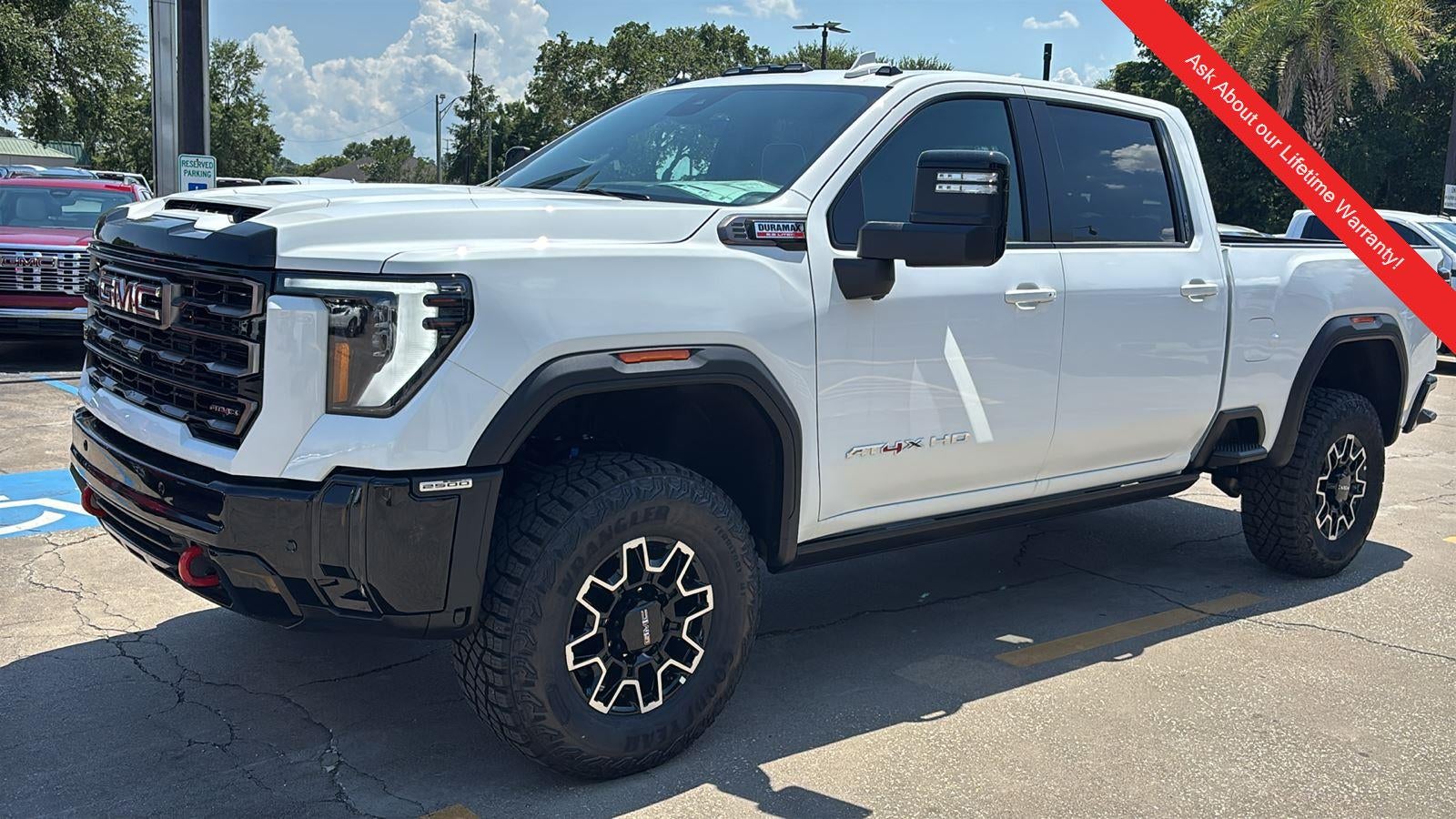 2026 GMC Sierra 2500 HD — rear three-quarter view